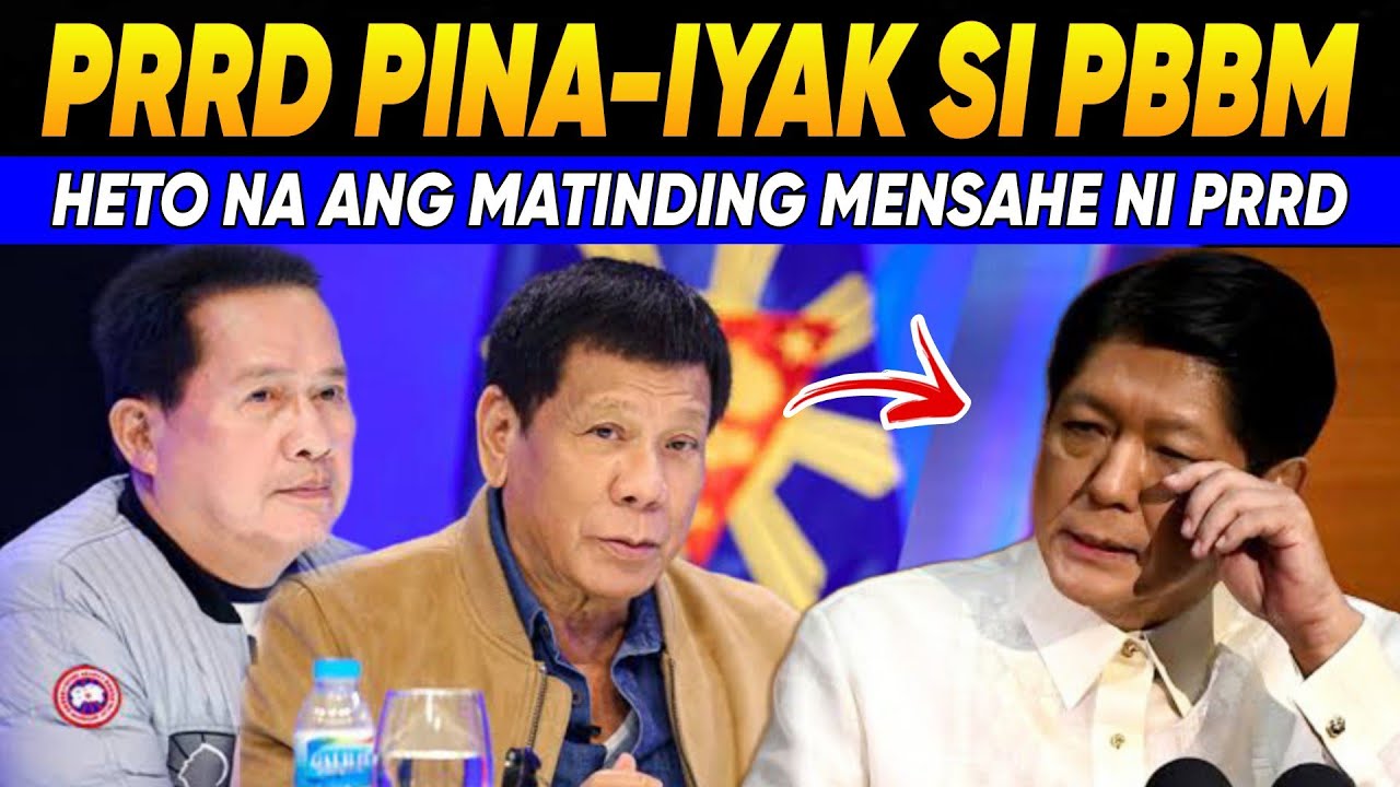 KAKAPASOK LANG MATlNDl TO! PRES MARCOS NABULAGA sa MATINDING MENSAHE