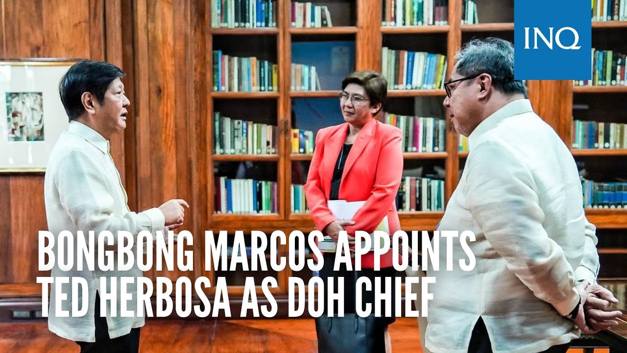Bongbong Marcos appoints Ted Herbosa as DOH chief