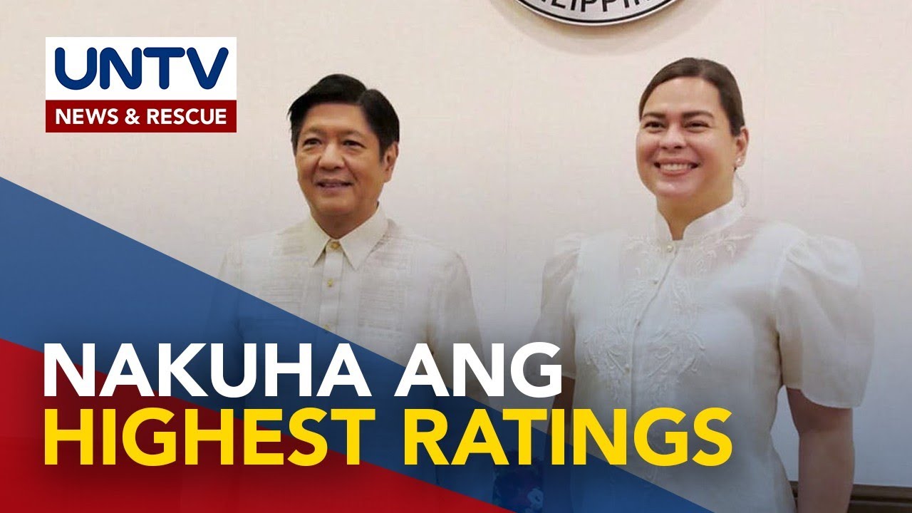 PBBM at VP Sara, mataas pa rin ang trust at