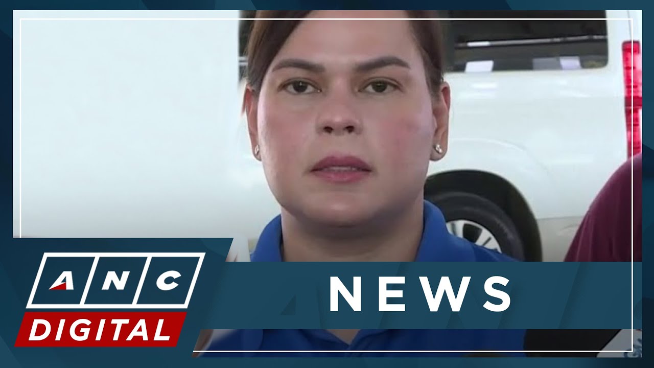 WATCH: VP Sara Duterte on status of hospitalized staff, gov't