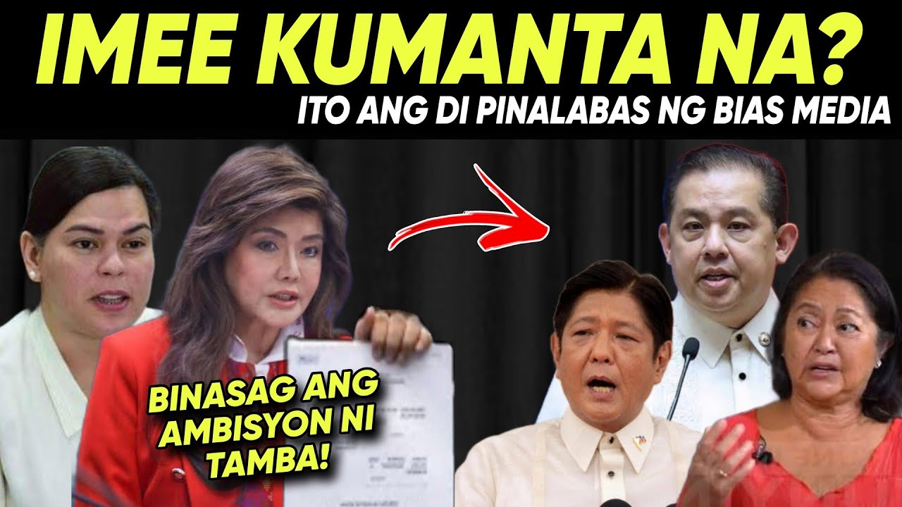 BREAKING NEWS! HETO NA! Imee Marcos Gumalaw na! Benasag si