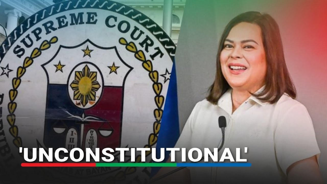 Articles of impeachment laban kay Sara Duterte, unconstitutional ayon sa