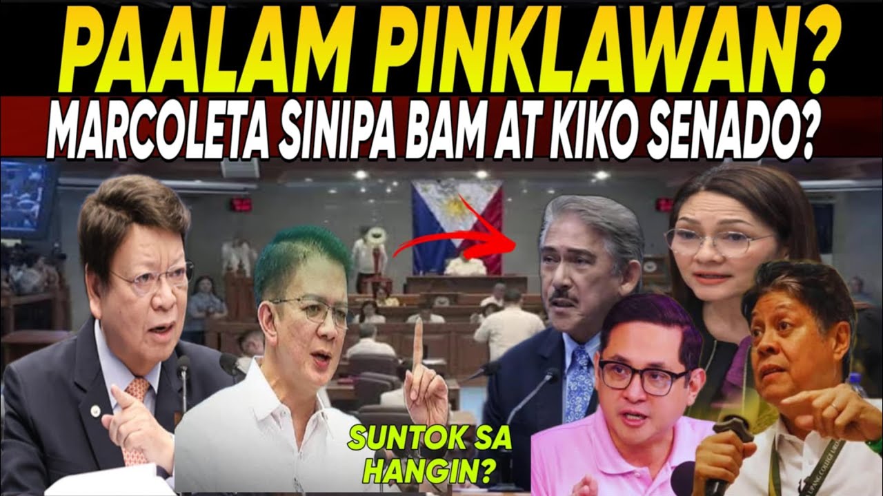 NAKU! MATINDI TO! GRABE NAG-SAGUTAN SA SENADO? MARCOLETA HARAPANG SINIPA