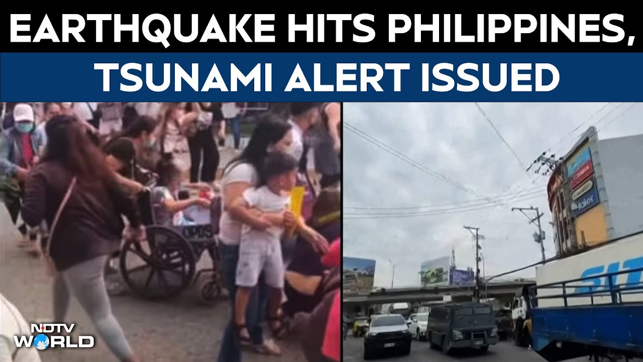 Philippines Earthquake | Massive 7.6 Magnitude Earthquake Hits Philippines, Tsunami