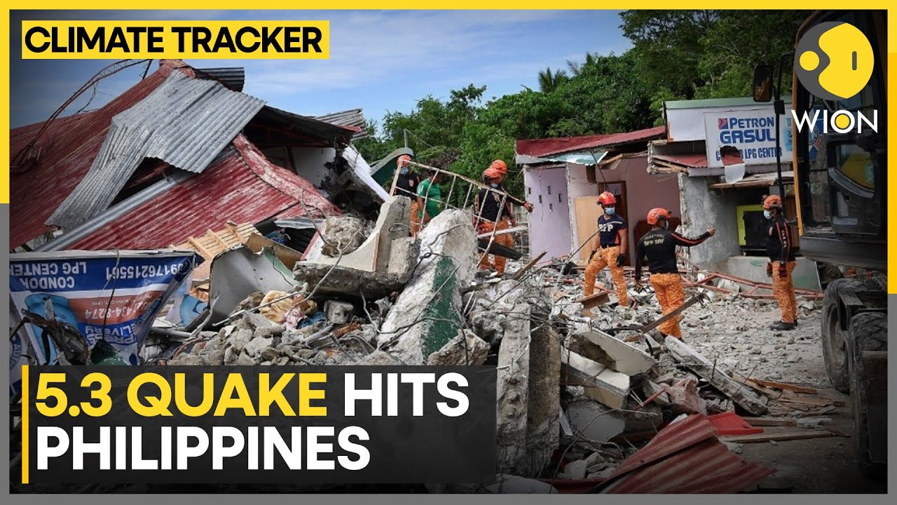 Philippines Earthquake: 5.3 Magnitude Quake Hits Philippines Coast | WION