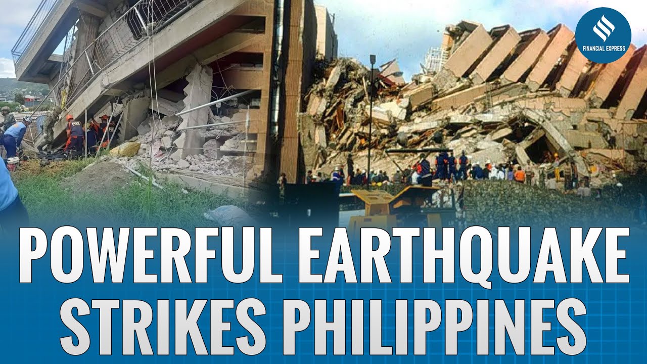 Massive Earthquake Hits Philippines | Panic in Streets, Damage Reported