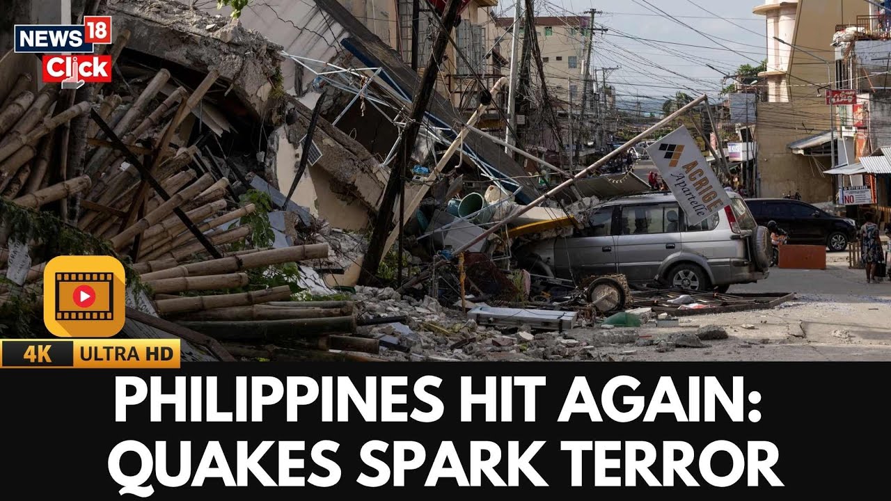 Philippines Earthquake News | Powerful 7.4-magnitude Twin Quake Devastates Philippines
