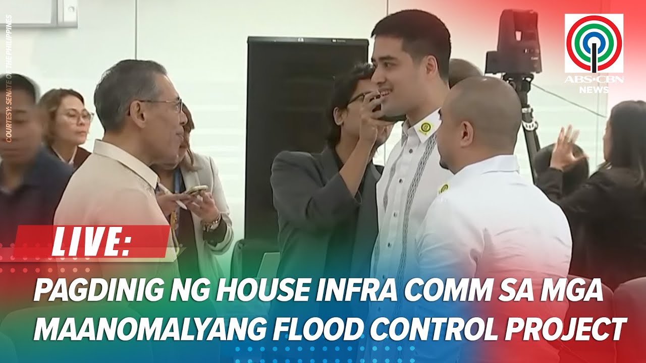 LIVE: House infra comm probes into anomalous flood control projects