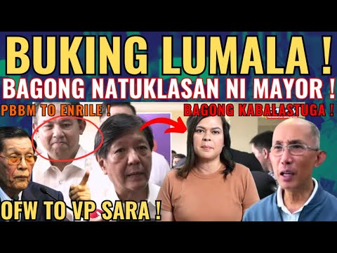 BUKING NI MAGALONG! PBBM TO ENRILE IMPEACH NI VP SARA!