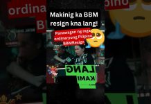 Makinig ka BBM resign kna lang!