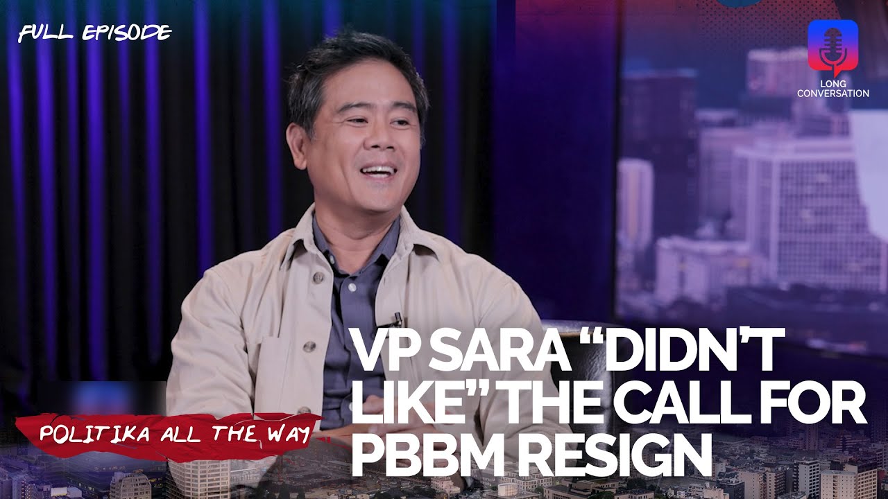 Jimmy Bondoc explains why VP Sara opposed the calls for