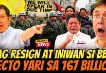 TAPOS KA BBM! NAG RESIGN, RALPH RECTO PLUNDER CASE AT AFP NAGHINTAY LANG NG TAMANG ORAS