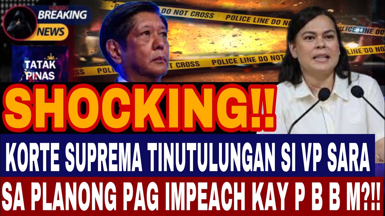 SHOCKING!! KORTE SUPREMA TINUTULUNGAN SI VP SARA SA PLANONG PAG