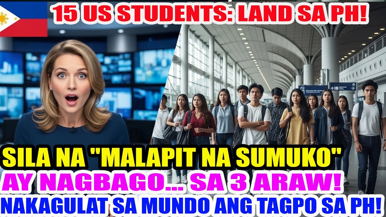 15 mag-aaral mula Detroit nag-emergency landing sa Maynila: anong himala
