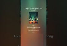 “Pangarap sa Maynila” Acoustic #Goals2025 #SuccessMindset #CareerGoalsPH#ParaSaPangarap #StayDriven