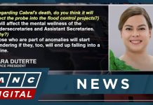 VP Sara Duterte weighs in on Cabral's death | ANC