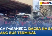 Mga pasaherong bumalik ng Maynila, dagsa na sa ilang bus terminal