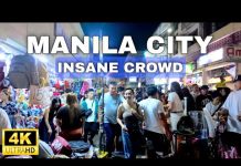 Manila Right Now 🇵🇭 Jam-Packed Streets, Massive Crowds & Non-Stop City Action | Real Street Life 4K