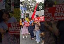 Protesta sa Mendiola, Maynila vs pinirmahang 2026 budget. | via Jonathan Cellona, ABS-CBN News
