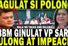 PBBM GINULAT VP SARA! KULONG AT IMPEACH! NAGULAT SI POLONG! WALA NG TAKAS ANG DALAWA! KAKAPASOK LANG