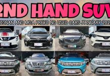 January Secondhand Cars Deals 2026 | Segunda Manong Sasakyan sa Maynila
