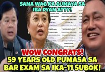 WALA SA EDAD YAN SA PAGPUPURSIGE YAN! 59 YEARS OLD PAGKATAPOS NG 11 BESES PUMASA NA SA BAR EXAM!