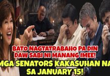 SENATORS JINGGOY, JOEL, AT BONG MALAPIT NG MAPASOK SA OBLO! MANANG IMEE NAGPAPATAWA!