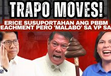 TRAPO MOVES: Edgar Erice Susuportahan ang PBBM IMPEACHMENT pero 'MALABO' sa VP Sara?