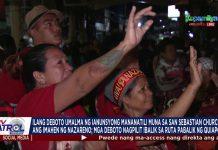 Mga deboto nagpilit ituloy ang Traslacion pagkatapos ng Dungaw | TV Patrol