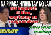 KABADO NA SI BBM DAHIL MA IMPEACH NA SIYA SA KAMARA, VP SARA MALABONG MASASAMA SA IMPEACHMENT