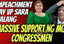 impeachment kay VP SARA Walang MASSIVE SUPPORT sa KAMARA! Baka si PBBM pa ang ma impeach😂