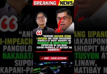 Acidre Nagbabala Laban sa Impeachment Kay PBBM na Walang Matibay na Batayan
