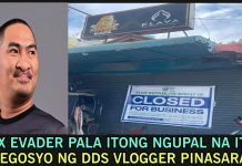 AKALA MO MALINIS, T4X 3VADER PALA ANG NGUPAL NA DDS VLOGGER NA MALAKAS MANLA!T !