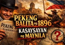 Pekeng Balita ng 1896: Kasaysayan ng Maynila