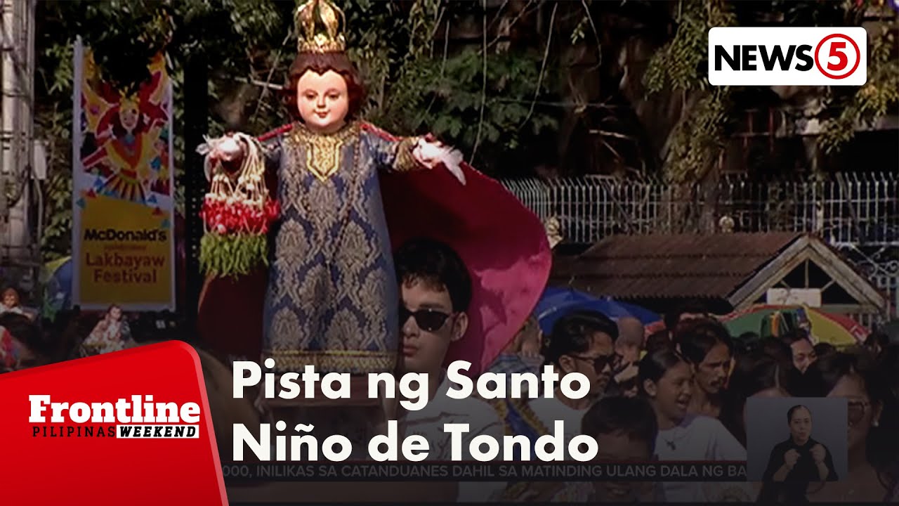 Pista ng Santo Niño de Tondo sa Maynila, makulay |