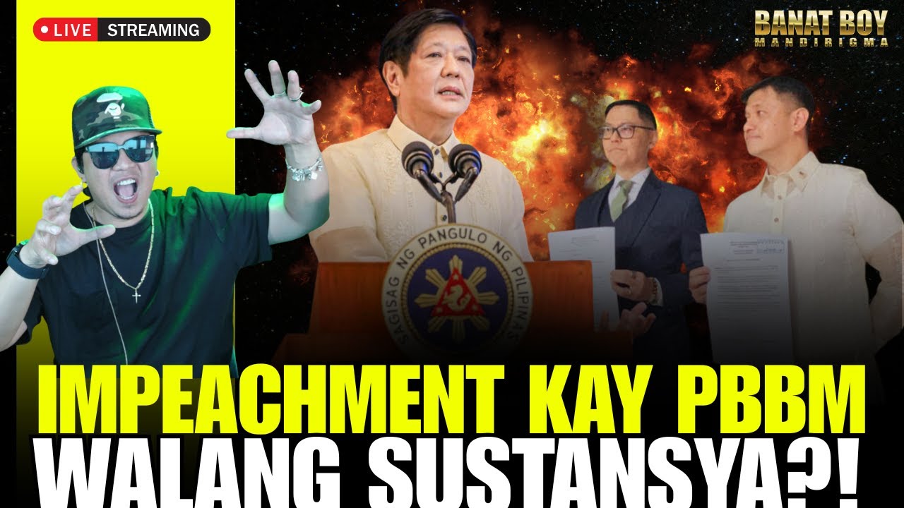 IMPEACHMENT LABAN KAY PBBM AKSAYADO LANG SA ORAS?!