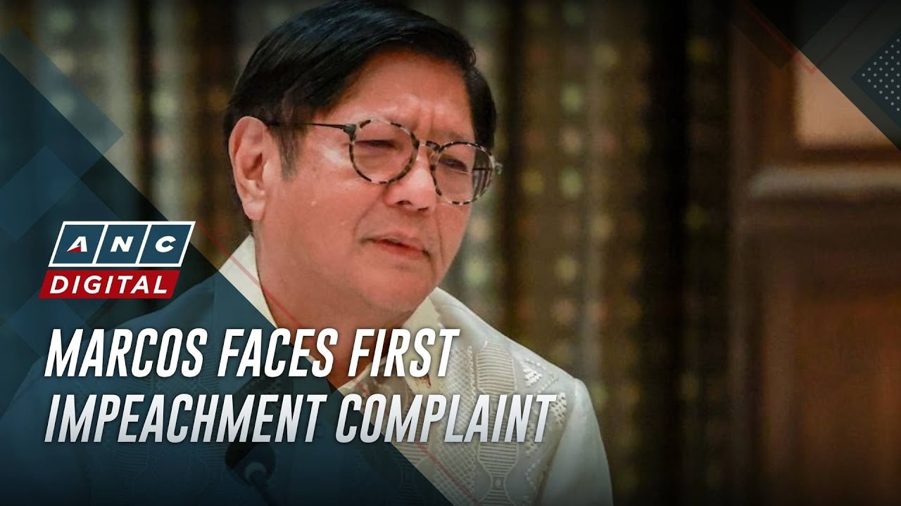 Impeachment complaint filed vs Marcos | ANC