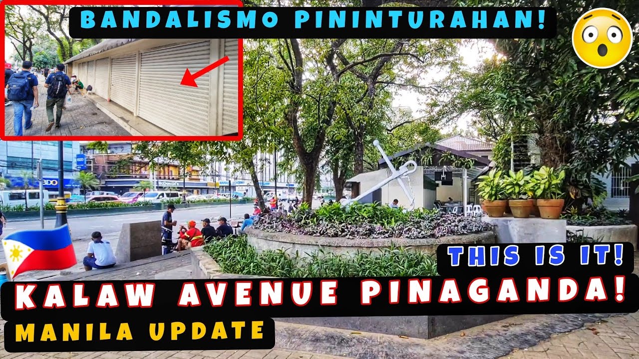 Wow! Kalaw Avenue sa Maynila Pinapaganda na! Bagong Pocket Park