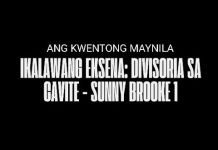 Ikalawang Eksena: Divisoria sa Cavite – Sunny Brooke 1 • ANG KWENTONG MAYNILA