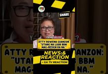 Atty Guanzon: “Utang na loob BBM may Resign ka na.”