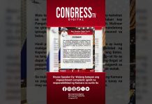 House Speaker Dy: Walang batayan ang impeachment complaint; iginiit na responsibilidad ng Kamara