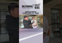 Impeachment complaint laban kay PBBM, inihain sa Kamara #shorts | Balitanghali