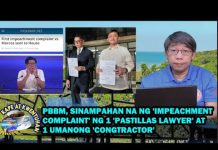 KKU(1/19/26) PBBM, SINAMPAHAN NA NG 'IMPEACHMENT' NG 1 'PASTILLAS LAWYER' AT 1 UMANONG 'CONGTRACTOR'