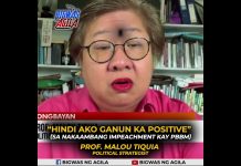PAHAYAG NI PROF. MALOU TIQUIA SA NAKAAMBANG IMPEACHMENT KAY PBBM