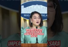 Impeachment ni VP Sara dapat itrato tulad ng floodcontrol projects #pbbm #vpsara