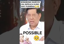 BONGBONG MARCOS MA IMPEACH #filipinopolitician #bbm #shorts