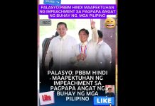 Palasyo#PBBM HINDI #maapektuhan sa( impeachment.)