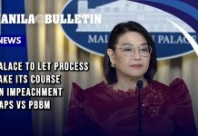 Palace to let process take its course on impeachment raps vs PBBM