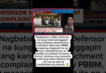 😱 “May babala na!” — Mike Defensor, nagpahayag tungkol sa impeachment vs. PBBM!