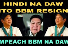 INGAY NAMAN NI DEFENSOR. HINDI NA DAW ITO BBM RESIGN. IMPEACH BBM NA DAW. TALAGA BA.